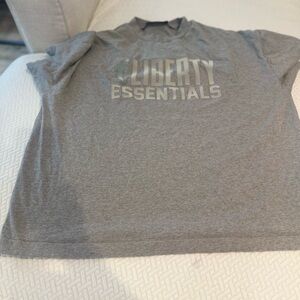 Fear of God Liberty Essentials Gray Tee